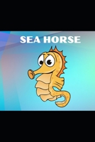 Sea Horse coloring book B0BLG6X88Z Book Cover