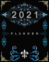 2021 Monthly Planner 1034065653 Book Cover
