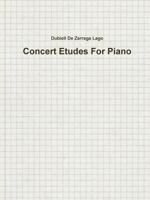 Concert Etudes for Piano 1312491132 Book Cover