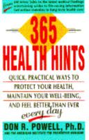 Three Hundred and Sixty Five Health Hints 067173167X Book Cover