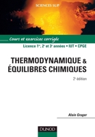 Thermodynamique et équilibres chimiques - 2ème édition (French Edition) 2100073982 Book Cover