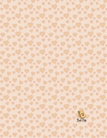 Undated Monthly School Planner: Cute Pink Pastel Hearts Monthly Planner (8.5 × 11 in) Teachers & Students Profile Schedule Month Weeks Days Project Reflection Notes B0DY1WKXVT Book Cover