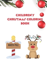 Children's Christmas Coloring Book B0CKLSCSV4 Book Cover
