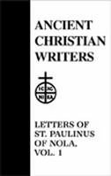 Letters of St. Paulinus of Nola, vol. 1 0809100886 Book Cover