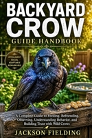 BACKYARD CROW GUIDE HANDBOOK: A Complete Guide to Feeding, Befriending, Observing, Understanding Behavior, and Building Trust with Wild Crows B0H5H896HC Book Cover