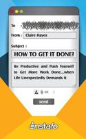 How to Get It Done?: Be Productive and Push Yourself to Get More Work Done...when Life Unexpectedly Demands It 1093957298 Book Cover