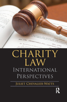 Charity Law: International Perspectives 0367878054 Book Cover