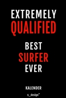 Kalender f�r Surfer: Immerw�hrender Kalender / 365 Tage Tagebuch / Journal [3 Tage pro Seite] f�r Notizen, Planung / Planungen / Planer, Erinnerungen, Spr�che 1699108757 Book Cover