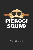 Pierogi Squat Notebook: - Daily Diary - Polish Cuisine - 6 X 9 Inch A5 - Poland Food Doodle Book - 120 Graph Grid Ruled Pages - Gridded Paper For Writing, Notes, Doodling and Tracking - Gift 1674489897 Book Cover