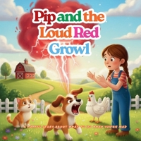 Pip and the Loud Red Growl: A Big Feelings Farm Story about Anger & Calming Down (The Big Feelings Farm Series Book 1) B0FWKQHCKF Book Cover