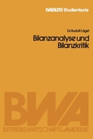 Bilanzanalyse und Bilanzkritik 3409012478 Book Cover