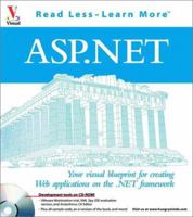 ASP.NET: Your Visual Blueprint for Creating Web Applications on the .NET Framework (With CD-ROM) 0764536176 Book Cover