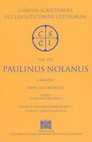 Sancti Pontii Meropii Paulini Carmina: Indices Voluminum XXIX Et XXX 3700128657 Book Cover