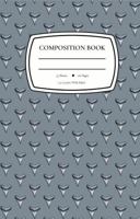Shark Composition Book: Wide Ruled Notebook for Cool Kids (Shark Teeth Collection) B0H9V7V97D Book Cover