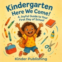 Kindergarten Here We Come!: A Joyful Guide to Your First Day of School: Explore Classroom Adventures, New Friends, and Exciting Activities! B0F9VKWLG8 Book Cover