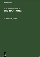 Die Nahrung 3112646053 Book Cover