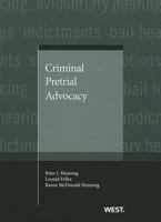 Criminal Pretrial Advocacy 0314269959 Book Cover