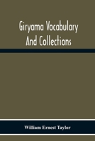 Giryama Vocabulary And Collections 9354300324 Book Cover