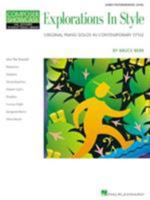 Explorations in Style: Early-Intermediate Level Composer Showcase (Hal Leonard Student Piano Library) 0793510767 Book Cover