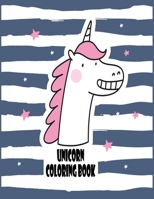 Unicorn Coloring book: Kids ages 2-5; Fun Children's Coloring Book - 100 Magical Pages with Unicorns & Kids to Color B0916M45LM Book Cover