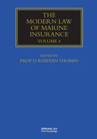 The Modern Law of Marine Insurance 1032179619 Book Cover