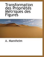 Transformation des Propriétés Métriques des Figures 1115446169 Book Cover
