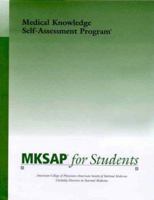 MKSAP for Students 3: Medical Knowledge Self-Assessment Program 1930513623 Book Cover