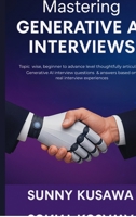 Mastering Generative AI Interviews: Topic wise, beginner to advance level thoughtfully articulated Generative AI interview questions & answers based on real interview experiences. B0FTZJVMDP Book Cover