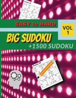 Sudoku Big: Vol 1 Easy and Medium 3755102528 Book Cover