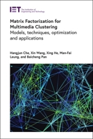 Matrix Factorization for Multimedia Clustering: Models, techniques, optimization and applications (Computing and Networks) B0FGHN31XL Book Cover