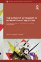 The Conduct of Inquiry in International Relations: Philosophy of Science and Its Implications for the Study of World Politics 0415776279 Book Cover