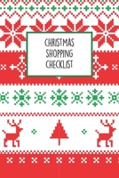 Christmas Shopping Checklist: The Ultimate Holiday Shopping Notebook 1692495720 Book Cover
