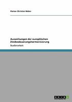 Auswirkungen der europ?ischen Zinsbesteuerungsharmonisierung 3638928276 Book Cover