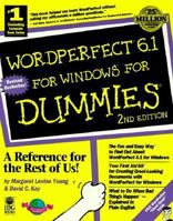 Wordperfect 6.1 for Windows (Dummies 101 Series) 1568842430 Book Cover