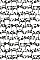 Notizbuch Ein Haufen s��er Pandas: Total niedliches Panda Notizbuch modernes und auff�lliges Notizbuch kariert 120 karierte Seiten Din A5 perfekt als Notizheft, Tagebuch und Journal Geschenk 1712387286 Book Cover