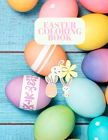 Easter Coloring Book.: Easter Coloring Book with Biblical Names B0BXNFGBDZ Book Cover