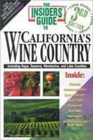 Insiders' Guide to California's Wine Country 0762736887 Book Cover