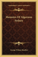 Memoirs of Algernon Sydney 1377468704 Book Cover