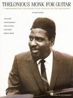 Thelonious Monk for Guitar 0793587530 Book Cover