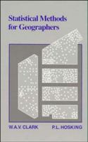 Statistical Methods for Geographers 0471818070 Book Cover