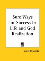 Sure Ways for Success in Life and God-Realisation 8170520053 Book Cover