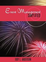 Event Management Simplified 1449075517 Book Cover