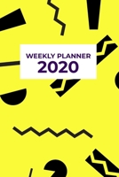 Weekly Planner 2020 : 80's Style Weekly Planner Organizer Book with Calendars and Famous Quotes 1656605708 Book Cover