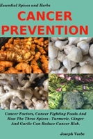 CANCER PREVENTION: Cancer Factors, Cancer Fighting Foods And How The Spices Turmeric, Ginger And Garlic Can Reduce Cancer Risk (Essential Spices and Herbs #4) 1522082301 Book Cover