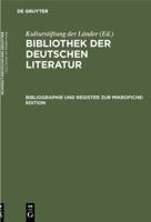 Bibliographie und Register zur Mikrofiche-Edition 3598533357 Book Cover