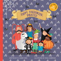 Happy Halloween, Pirates!: Lift-the-Flap Book 1948418886 Book Cover