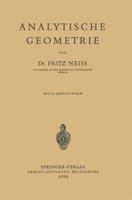 Analytische Geometrie 354001487X Book Cover