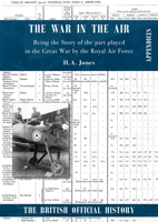 War in the Air. (Appendices). Being the Story of the Part Played in the Great War by the Royal Air Force 1843424118 Book Cover