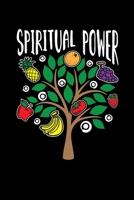 Spiritual Power: Israel Notebook Funny Jewish Humor Judaism Isareli Tu Bishvat Sayings Journal Hebrew Mini Notepad (6X9) 1676493441 Book Cover