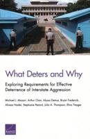 What Deters and Why: Exploring Requirements for Effective Deterrence of Interstate Aggression 1977400647 Book Cover